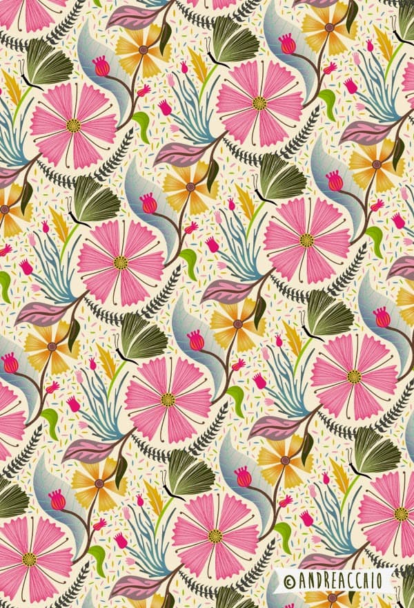 18 Beautiful and Inspiring Floral Pattern Designs