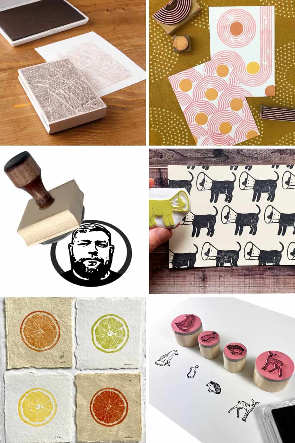 48 Rubber Stamp Designs That Will Make You Dig Out Your Lino Tools